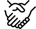 Partners white icon