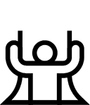 Employees white icon