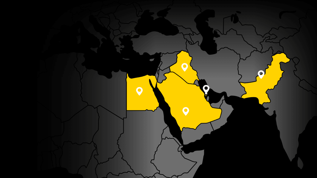 Saudi Arabia map